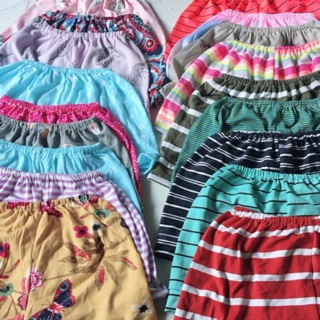 Quần thun cotton bé gái từ 6-18 kg