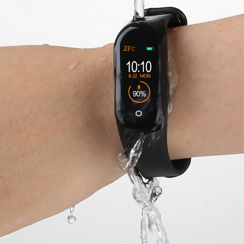 M4 Smart Watch Smart Bracelet Blood Pressure Heart Rates Fitness Tracker Smartwatch Health Wristband Sport Pedometer YUE