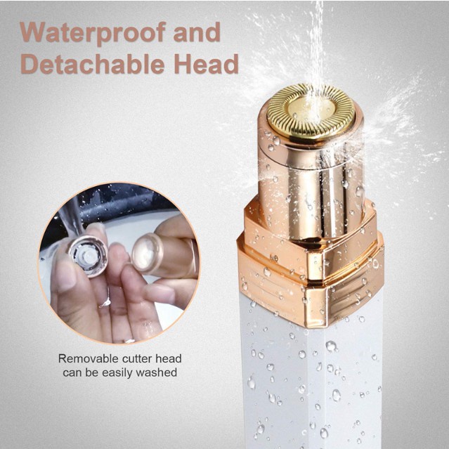 Người phụ nữ mini máy cạo lông mini electric body facial remover razor depilator thời trang bikini body face neck leg hair