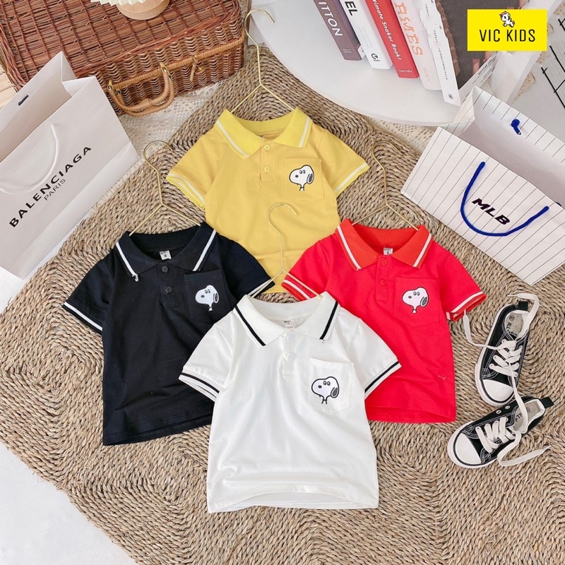Áo Polo Phối Túi Cực Đẹp (8-32kg)