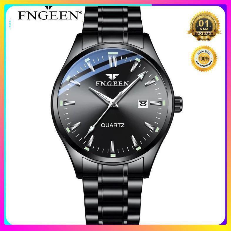 ĐỒNG HỒ FNGEEN CHÍNH HÃNG NAM DÂY THÉP CAO CẤP CHẠY LỊCH NGÀY (TẶNG KÈM HỘP VÀ PIN DỰ PHÒNG) | BigBuy360 - bigbuy360.vn