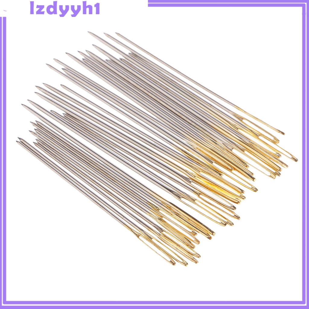 Bộ 20 / 30 / 100 Kim Khâu Mắt To Size 22 24 26 28