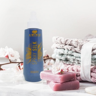 XỊT DƯỠNG XANH SPRAY SILK COLLAGEN AMINIS 220ML