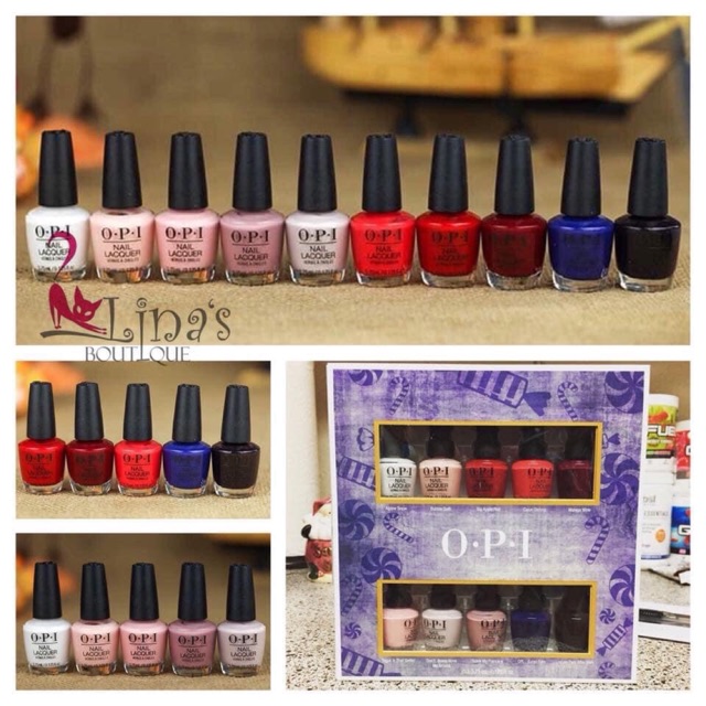 💋SET SƠN MÓNG TAY OPI NUTCRACKER COLLECTION MINI SET💋
