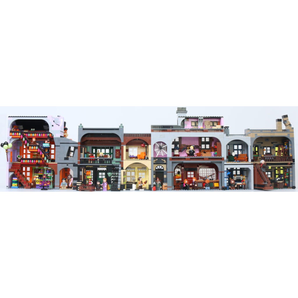 Đồ Chơi Lắp Ghép 75978 - Leji 99911 Harry Potter Hẻm Xéo Diagon Alley 5588 Mảnh