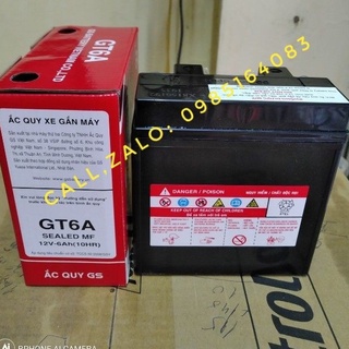 bình ắc quy GS 6A