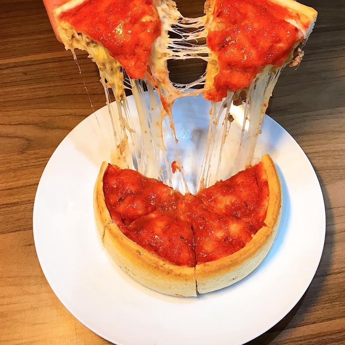 PIZZA CHICAGO NHÂN NHỒI VỊ GÀ SIZE16