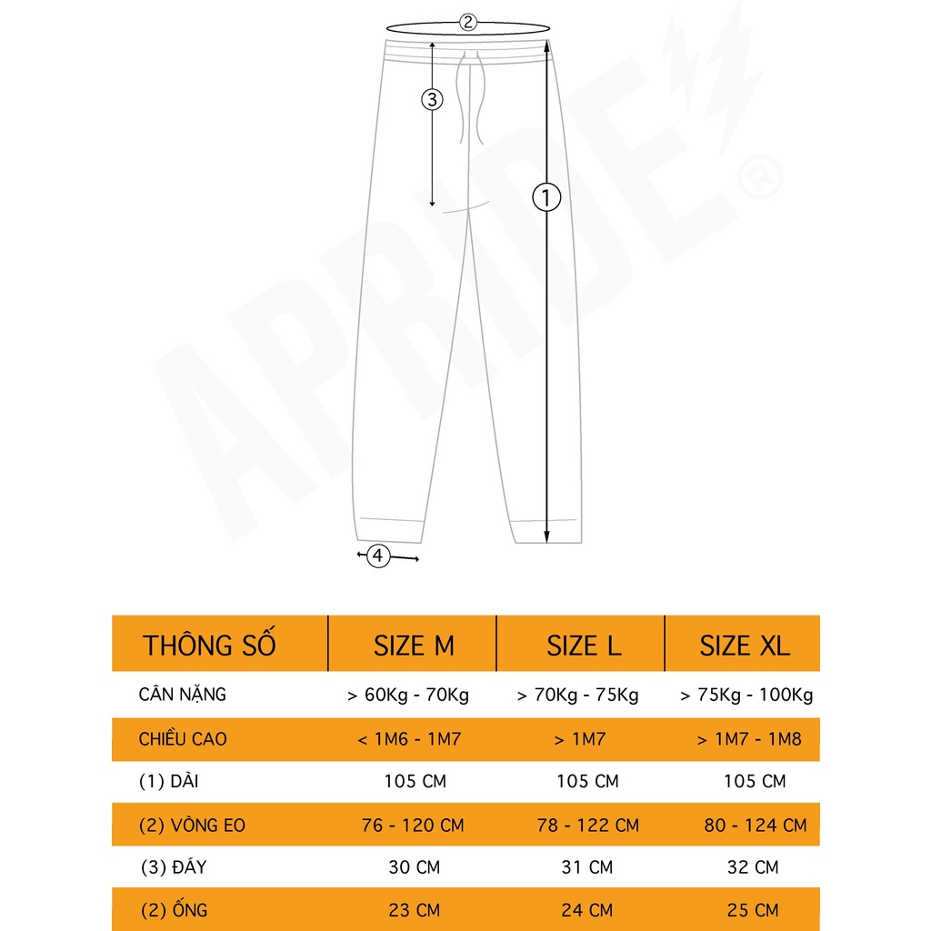 Apride APRD Pants / Quần dài Apride APRD.