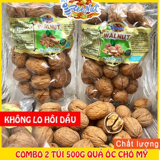 Quả hạt óc chó nguyên còn vỏ tặng dụng cụ tách vỏ - không sợ hôi dầu