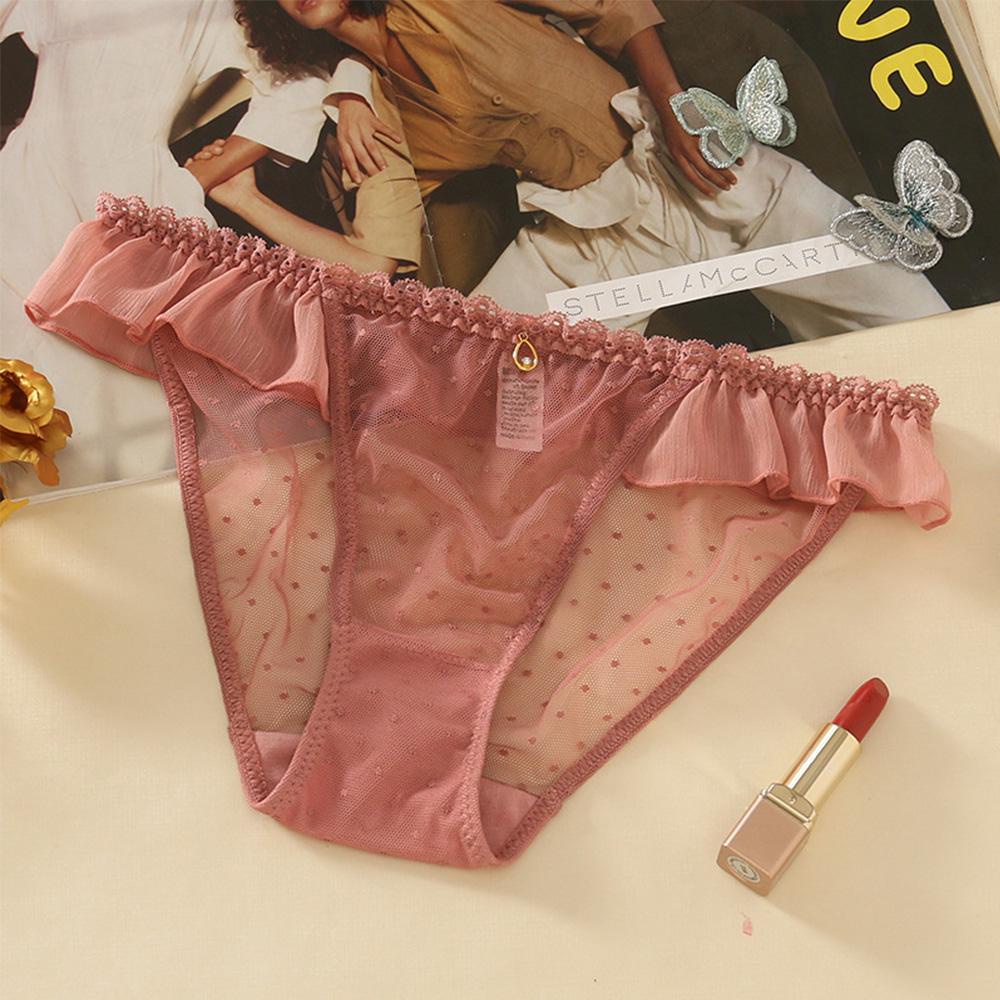 DWAYNE Lace Panties Intimates Temptation Sexy Transparent Mesh Low waist Lingerie