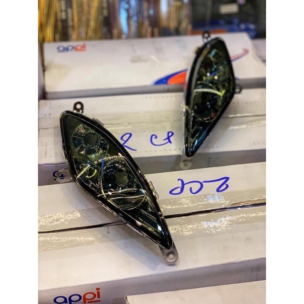 đemi ,đuôi đèn , pha đèn khói appi