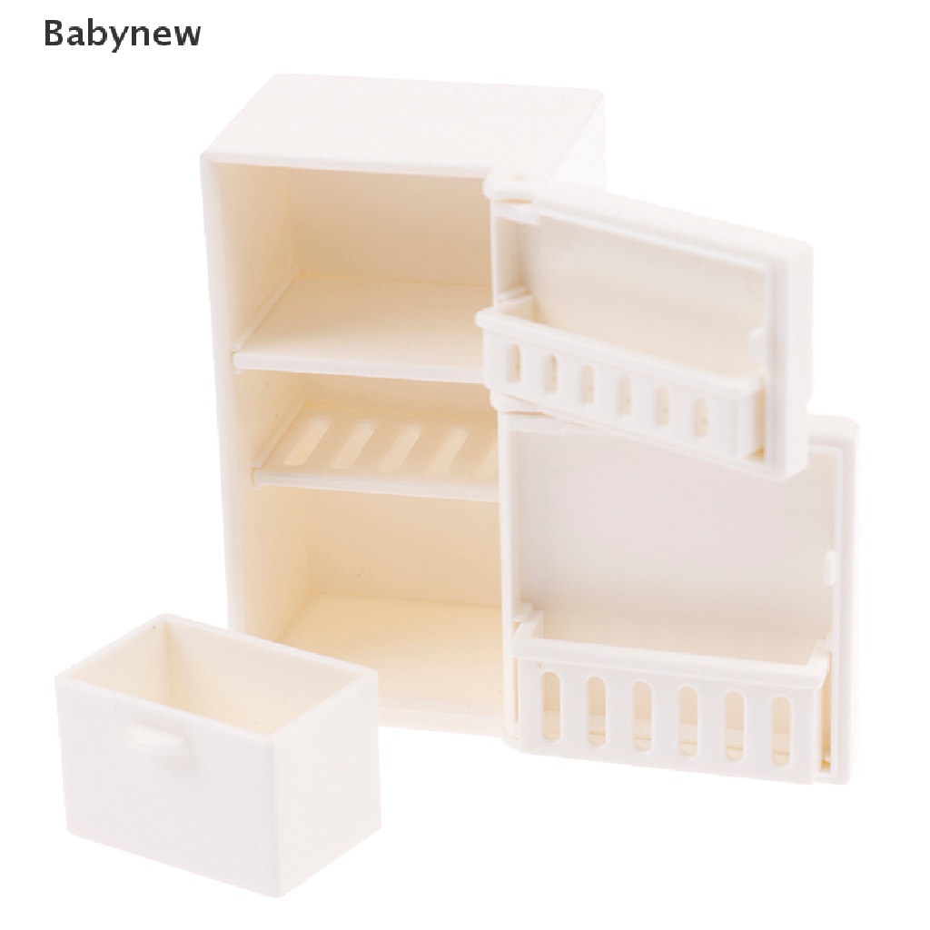 Tủ Lạnh Mini Trang Trí Nhà Búp Bê Xinh Xắn