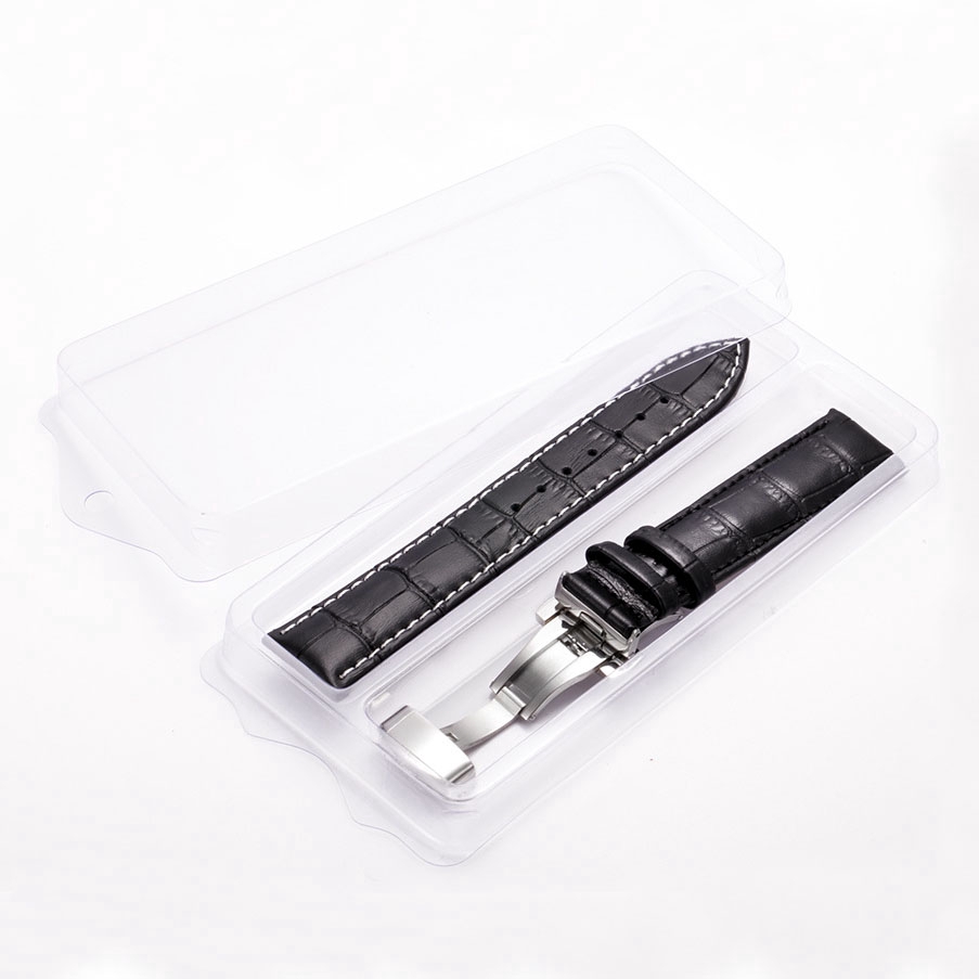 Dây đeo đồng hồ hoa văn da cá sấu 12-24mm
