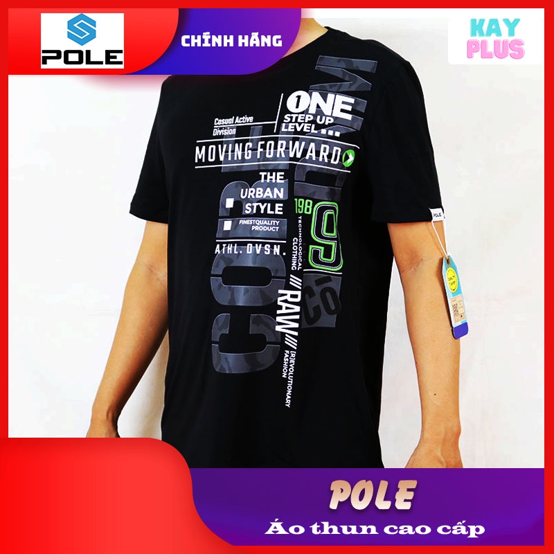 Áo thun Nam &amp; Nữ cổ tròn POLE - Streetwear 06