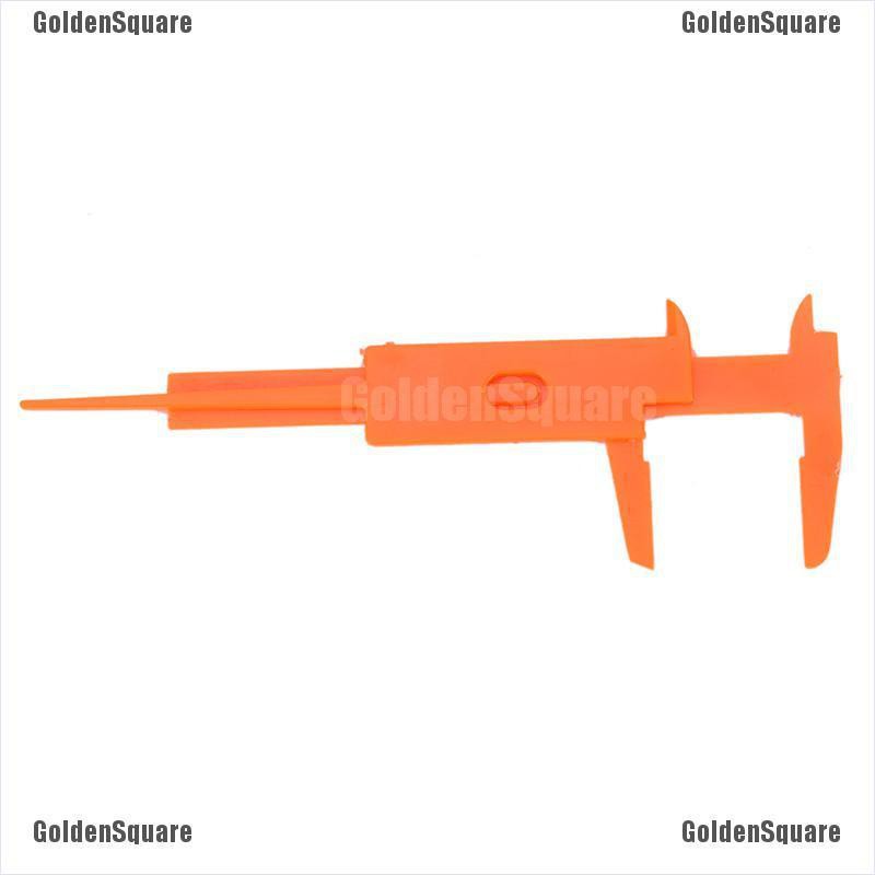 1 Thước Cặp Cơ Khí Mini 80mm Bằng Nhựa Mới