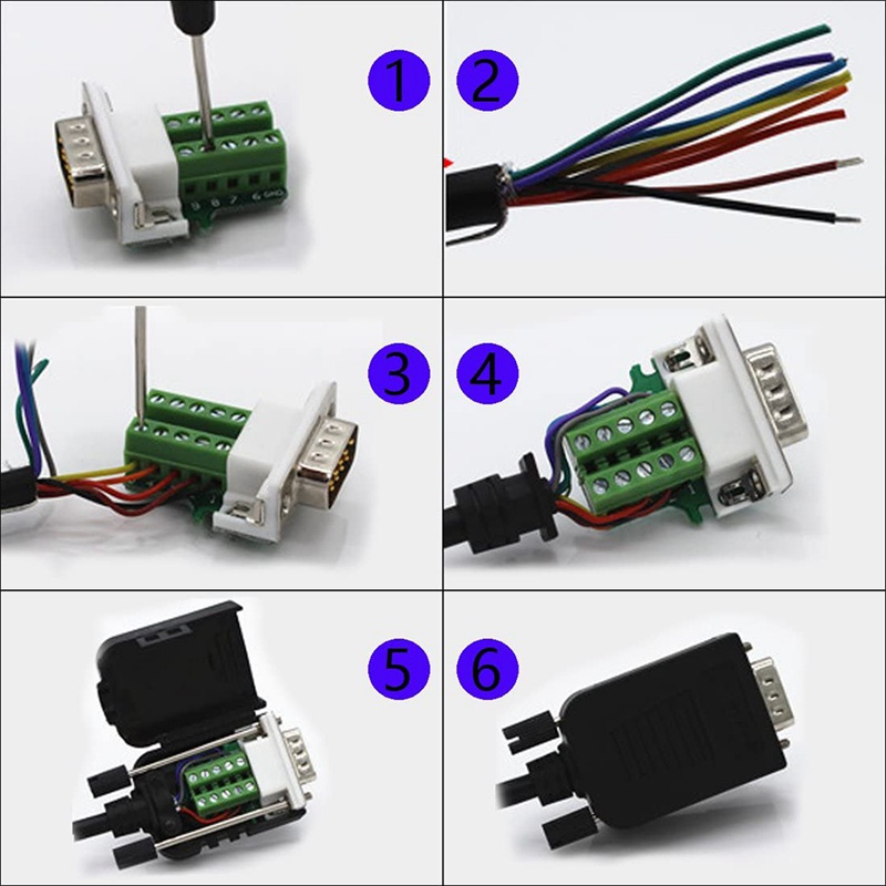 Đầu kết nối DB9 sang RS232 D-SUB
