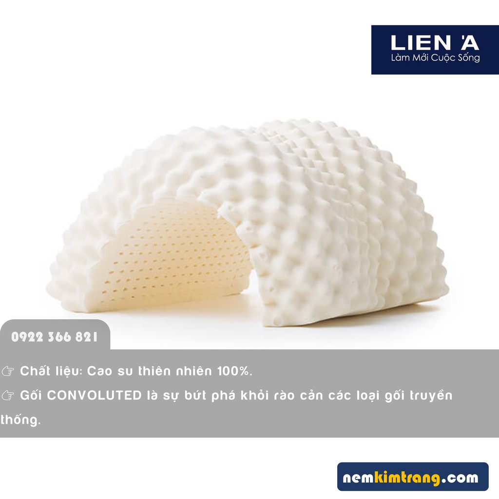 Gối cao su Convoluted Liên Á - GIẢM THIỂU ĐAU NHỨC