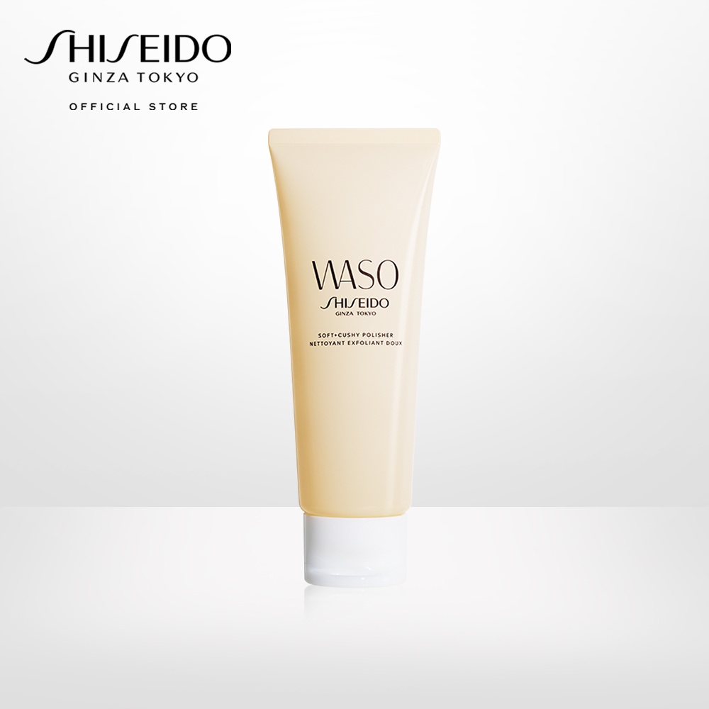 TẨY TẾ BÀO CHẾT SHISEIDO WASO SOFT CUSHY POLISHER 75ML CHÍNH HÃNG - 10130