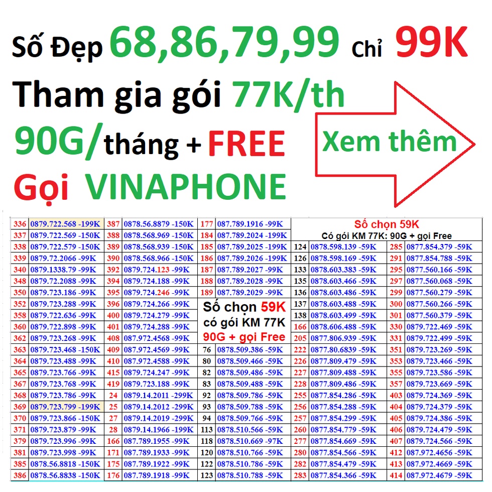 [Miễn phí tháng đầu] MAY77 ITEL, 90G/th Tốc độ cao 4G VINAPHONE, Gọi VINAPHONE Miễn phí
