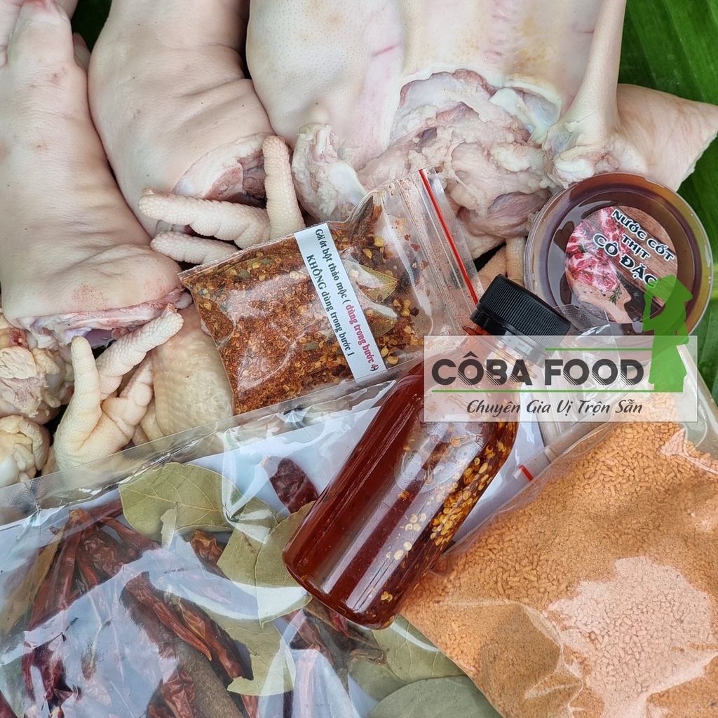 Gia Vị Cay Tứ Xuyên Tặng Kèm 1 Sét 1 Chai Sốt Thái
