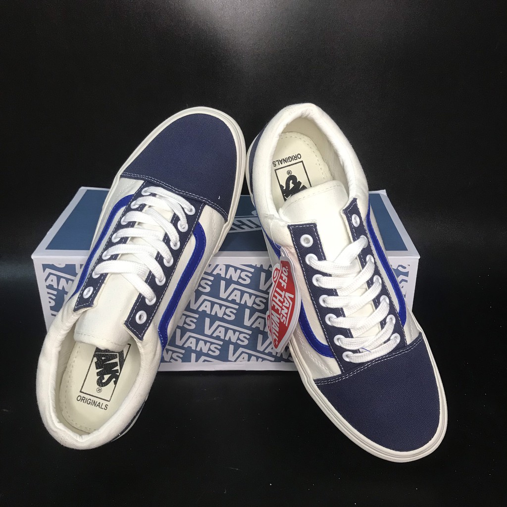 Giày Nam Nữ Vans Da Lộn Màu Xanh Giá Rẻ R11 Thời Trang