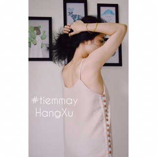 [Handmade] Đầm linen suông