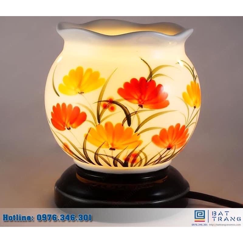 đèn xông tinh dầu gốm sứ