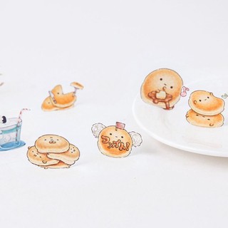 Bộ 45 sticker Bánh bao cute