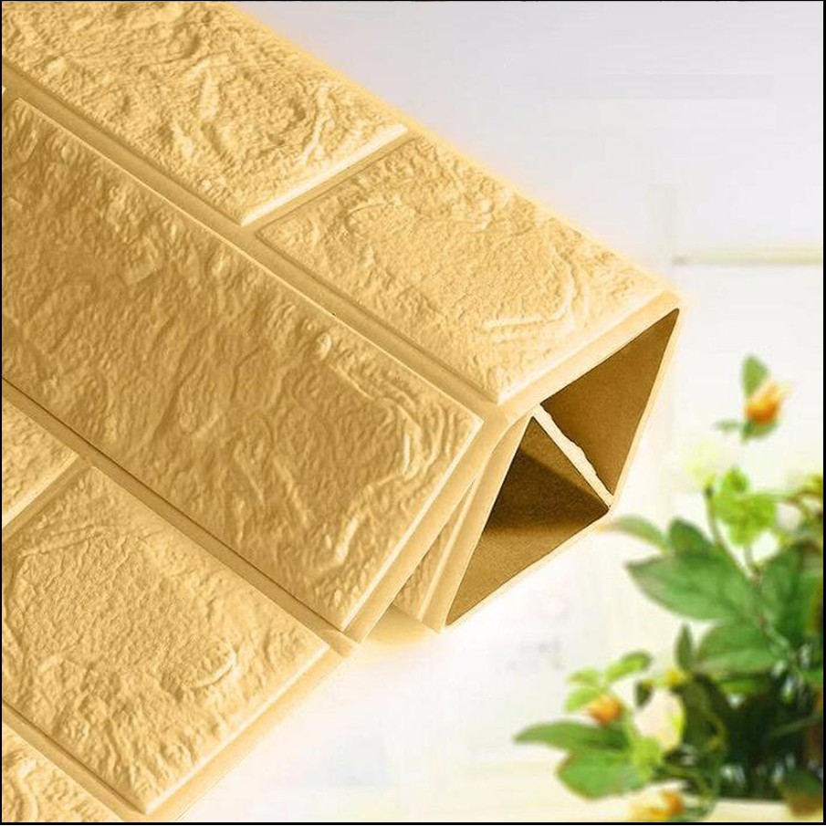 Xốp Dán Tường 3D Khổ 70x77CM Chống Ẩm Giá Rẻ