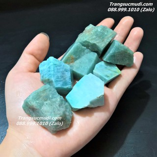 [HÀNG ĐẸP] ĐÁ THIÊN HÀ XANH HẠNG THÔ TỰ NHIÊN