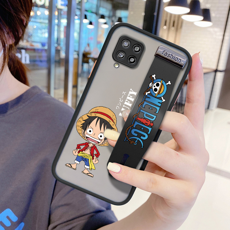 Ốp điện thoại chống sốc họa tiết Luffy độc đáo cho Samsung Galaxy A42 5g A12 A11 M11 A21S A31 A51 A71 5g