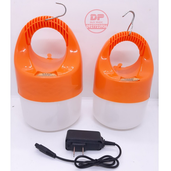 Đèn led sạc tich điện 150w - 200w –  3 pin sạc dung lượng cao - loại tốt
