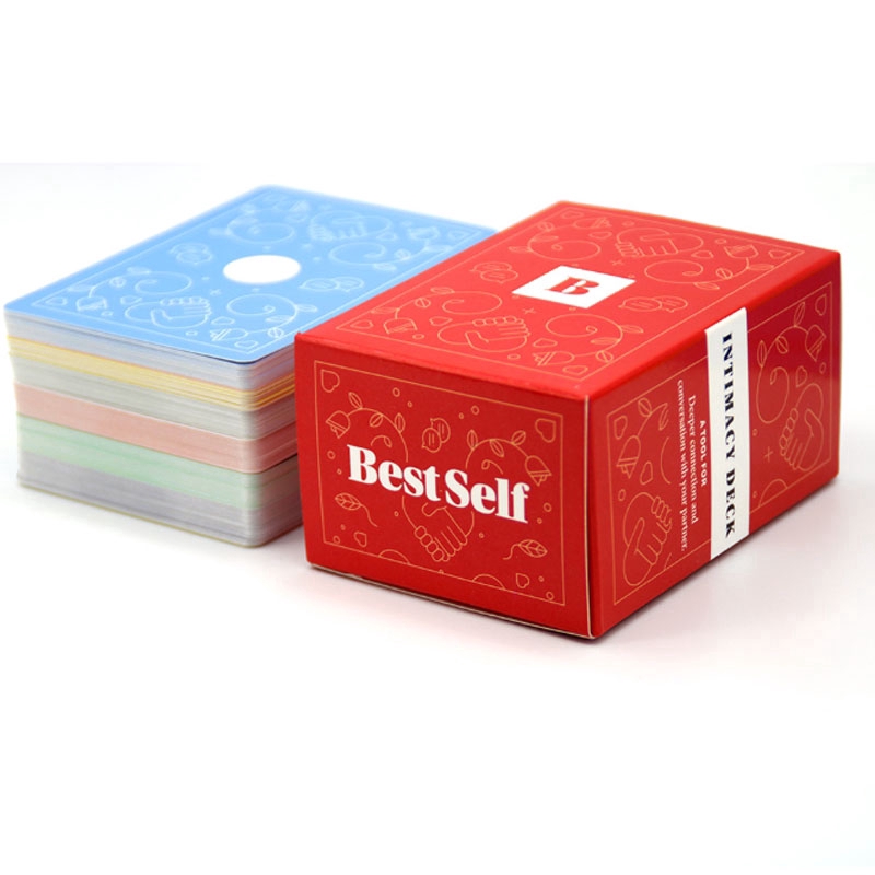 Intimacy Deck by BestSelf Conversation Starters Bộ Thẻ Bài Trò Chơi Liên Lạc BestSelf Cho Cặp Đôi