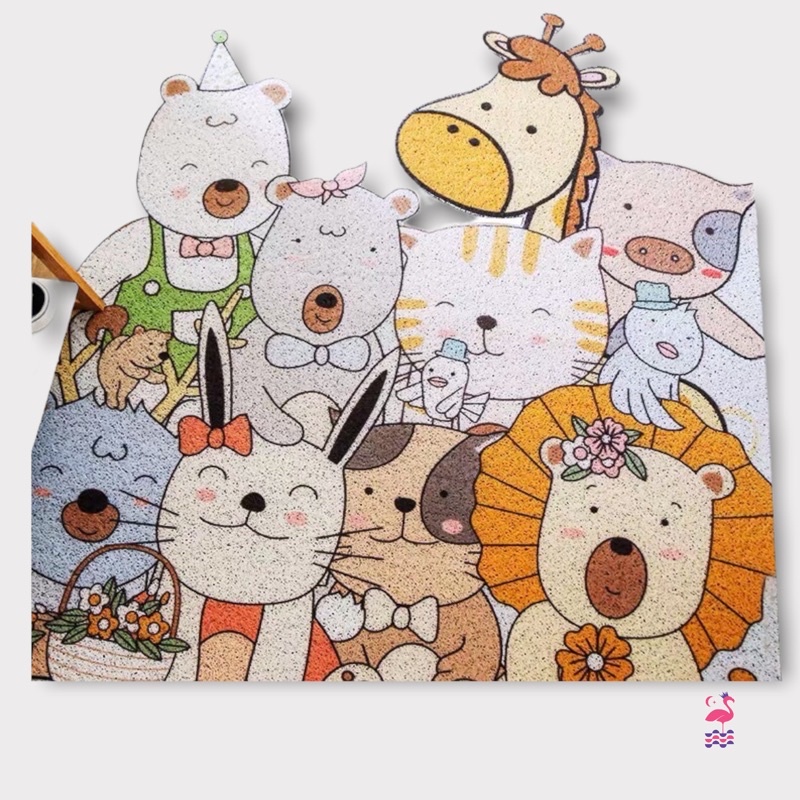 Thảm Phòng Tắm Ấm Gift & Decor Lót Sàn Chống Trượt Cho Bé Hình Dễ Thương Nhiều Kích Thước Lựa Chọn