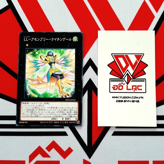 Thẻ Bài Mint90 Yugioh OCG - Lyrilusc - Assembled Nightingale - Common DP25-JP044