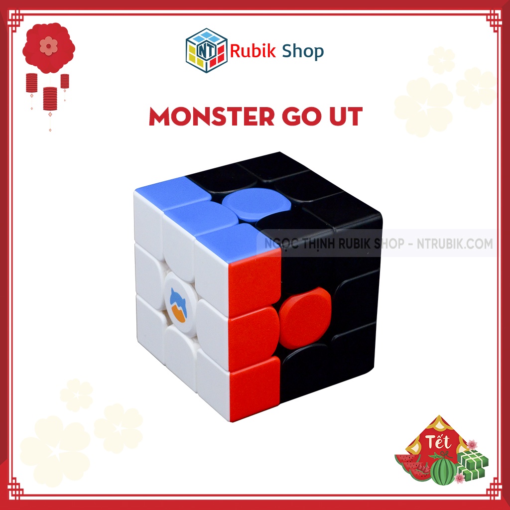 [Siêu hót Gan Monster Go] Rubik 3x3x3 GAN Monster Go MG356 3x3 UT Stickerless