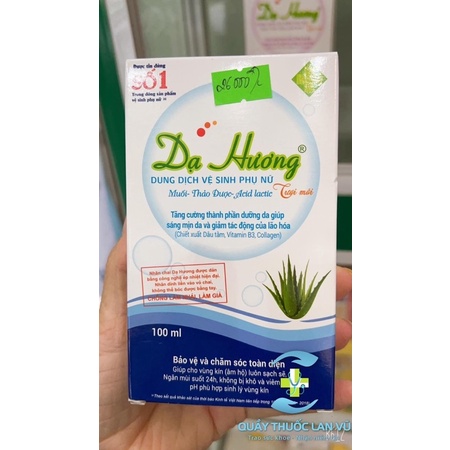 Vệ sinh phụ nữ Dạ Hương