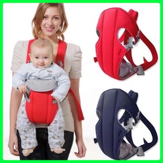 Địu em bé 4 tư thế chống gù lưng chắc chắn an toàn thoải mái cho mẹ và bé - D2