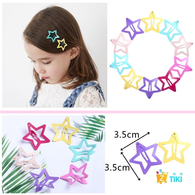 Kẹp Tóc Hình Ngôi Sao Cầu Vồng