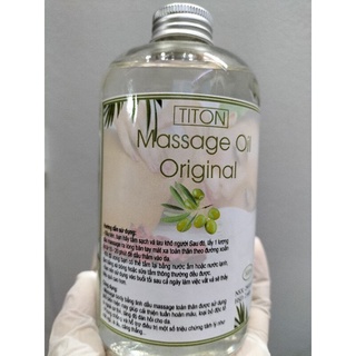 dầu nền massage body 500ml( kèm vòi nhấn)