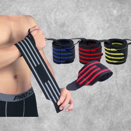 Quấn Cổ Tay Tập Gym dài 45cm băng quấn cổ tay tập gym cao cấp Một Đôi