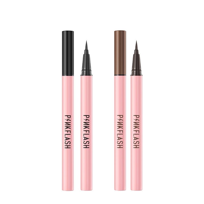 Bút kẻ mắt PINKFLASH 30g dạng lỏng bản nâng cấp lâu trôi nhanh khô chống thấm nước, Chì Kẻ mày OhMyEmoji