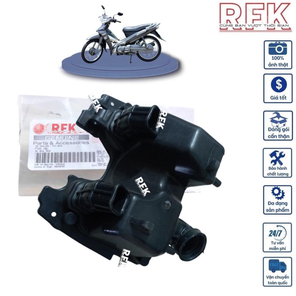 Bầu Lọc gió ( bao tử ) Sirius abs