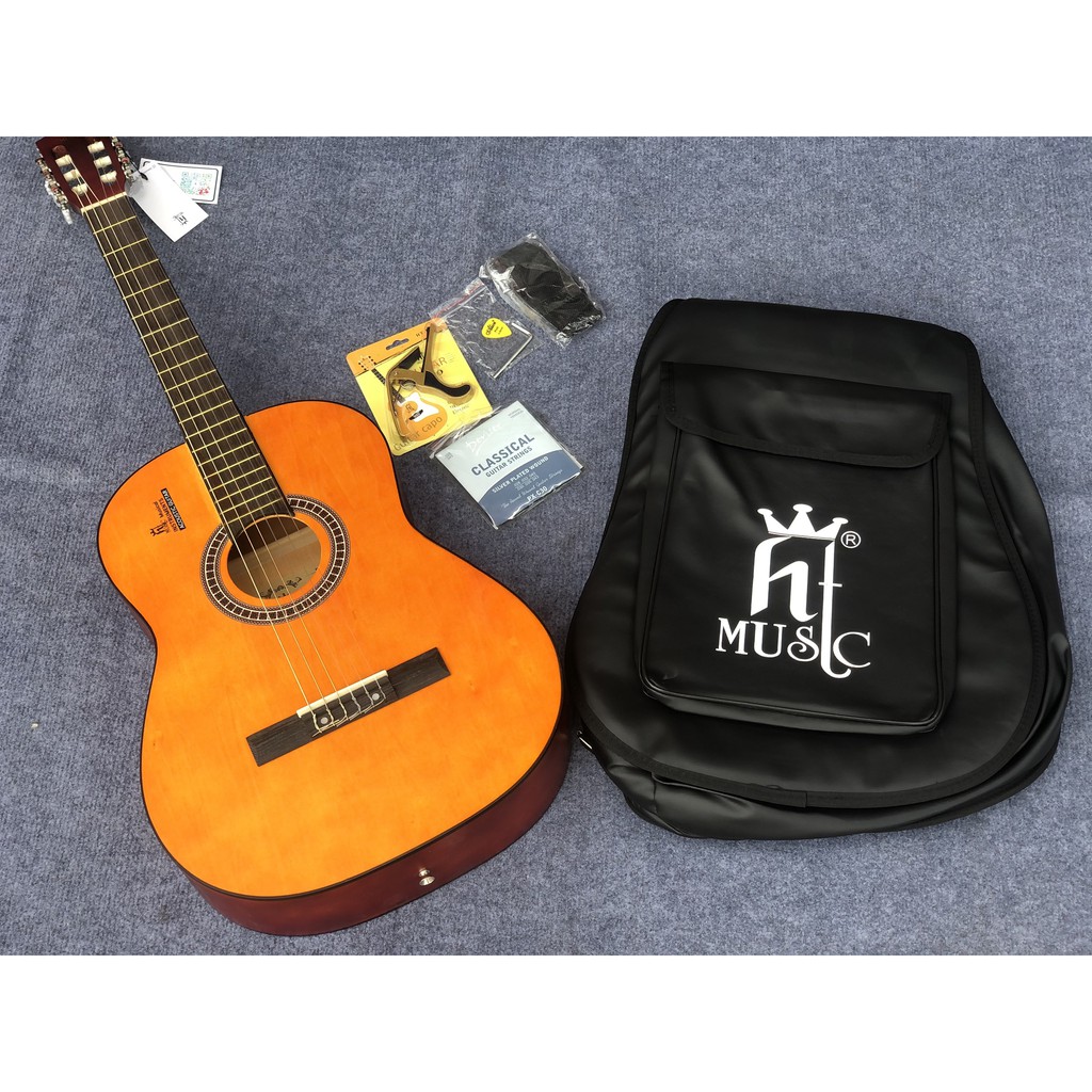 Guitar classic HTMUSIC giá rẻ cho học sinh, sinh viên