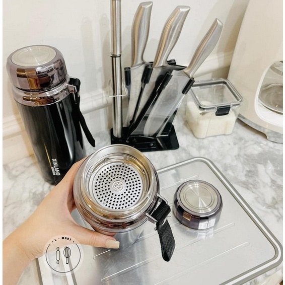BÌNH GIỮ NHIỆT KIM CƯƠNG XINLANG 1200ML - 1500ML - INOX GIỮ NHIỆT TRÊN 8 TIẾNG