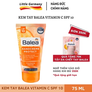 Kem dưỡng da tay chống nắng Balae vitamin C + SPF10 - Chai 75ml - Hàng nội địa Đức chính hãng