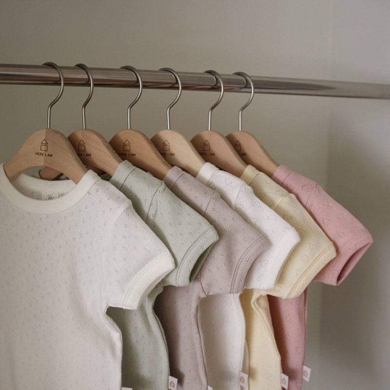 Bộ Trang Phục Gồm Áo Tay Ngắn Và Quần Chất Liệu Cotton Mềm Mại Thời Trang Mùa Hè Cho Bé