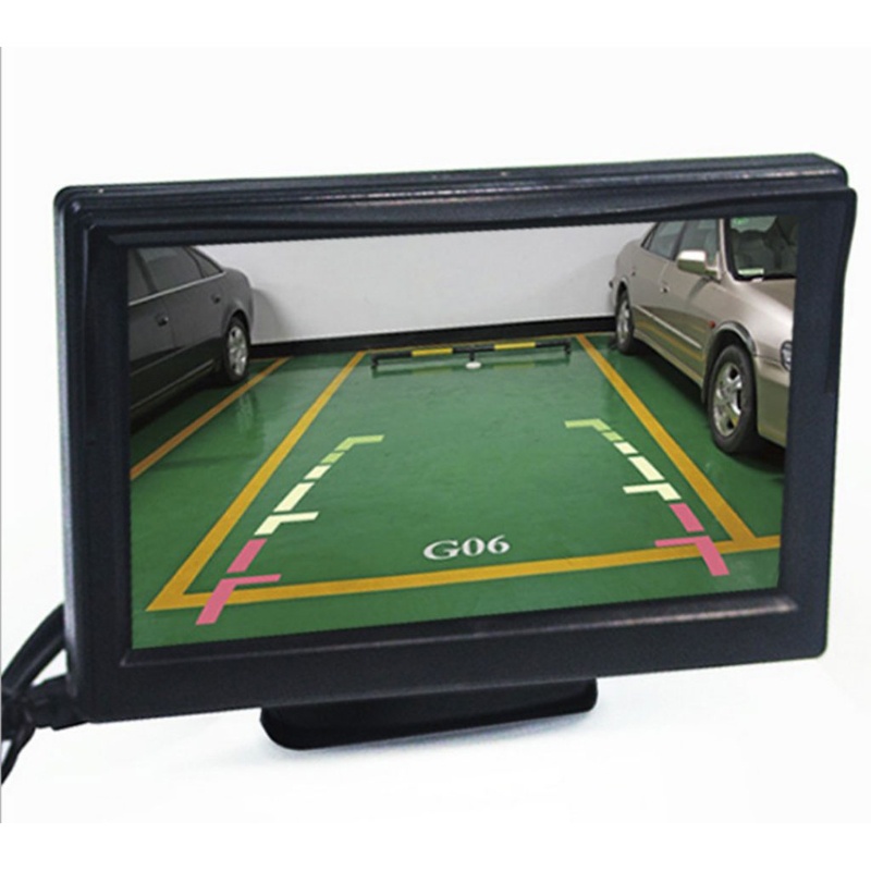 Camera Chiếu Hậu Kỹ Thuật Số Màn Hình LCD 5 inch 2 Chiều Cho Xe Hơi