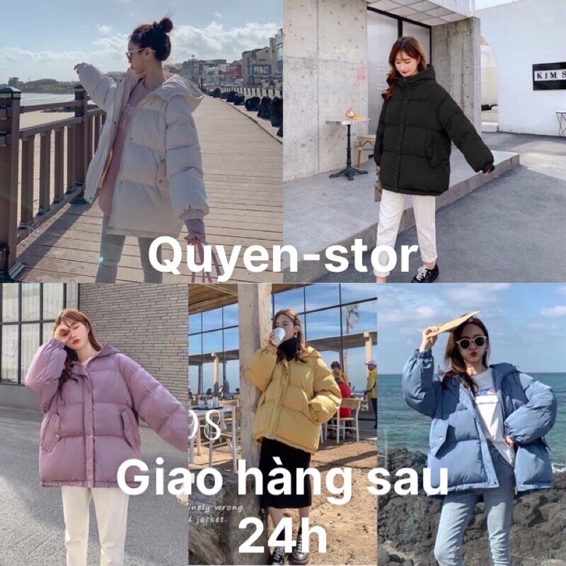 áo khoác phao nữ đại hàn dáng rộng đẹp phong cách ✅sẵn hàng - Hàng nhập khẩu