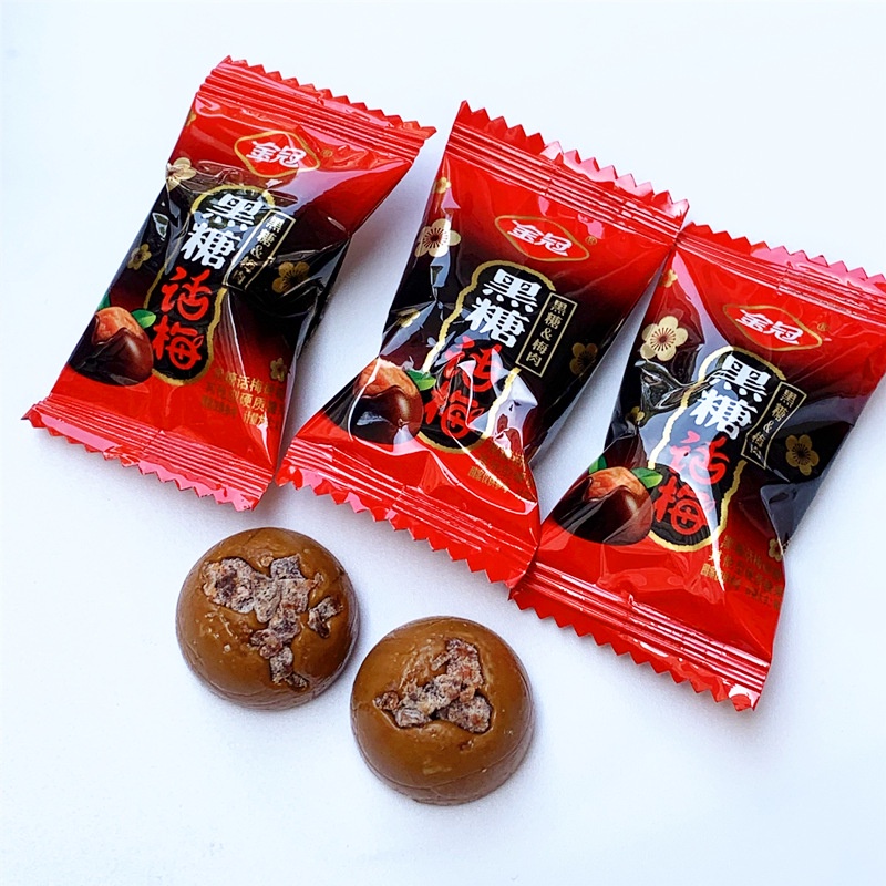 Kẹo xí muội đường đen 100g - Golden Crown - Sản xuất Tháng 6/2023